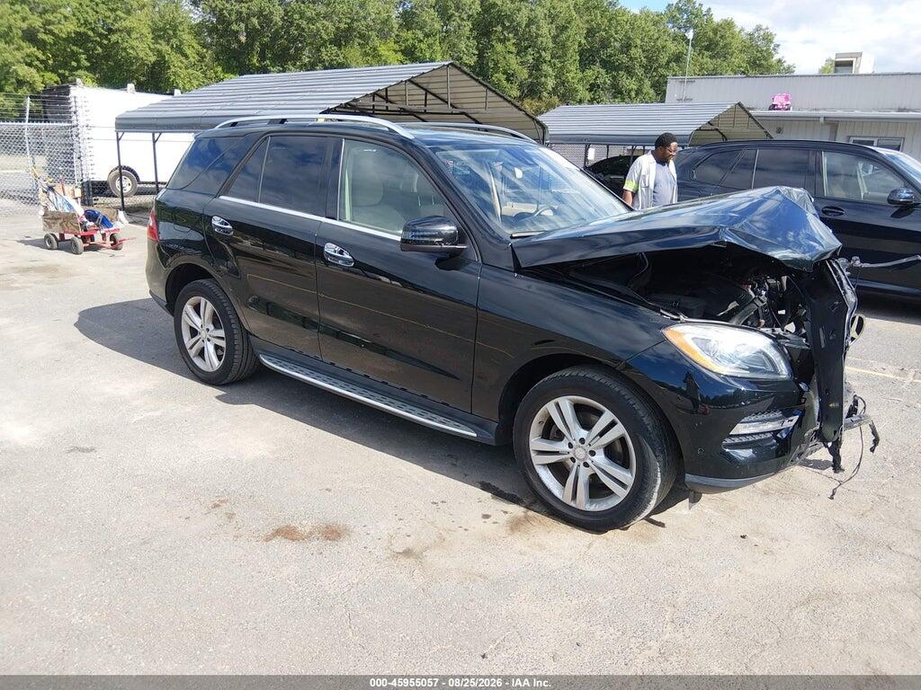 2015 MERCEDES-BENZ ML 350 4JGDA5HBXFA466633