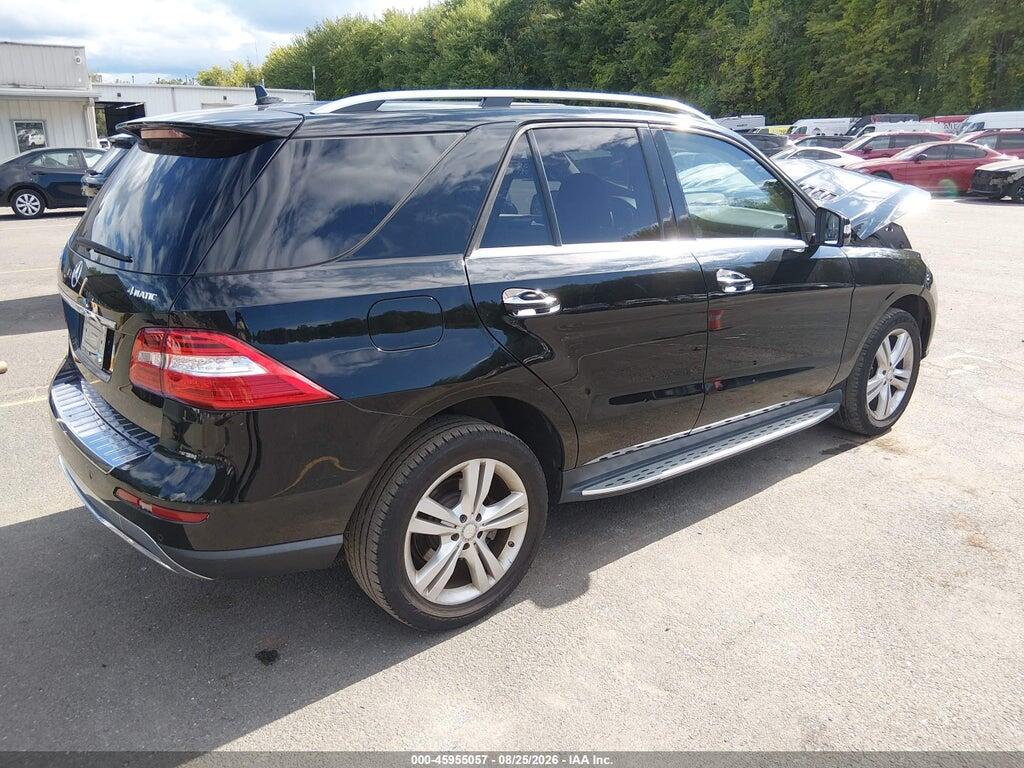 4JGDA5HBXFA466633 2015 MERCEDES-BENZ ML 350 photo no. 4