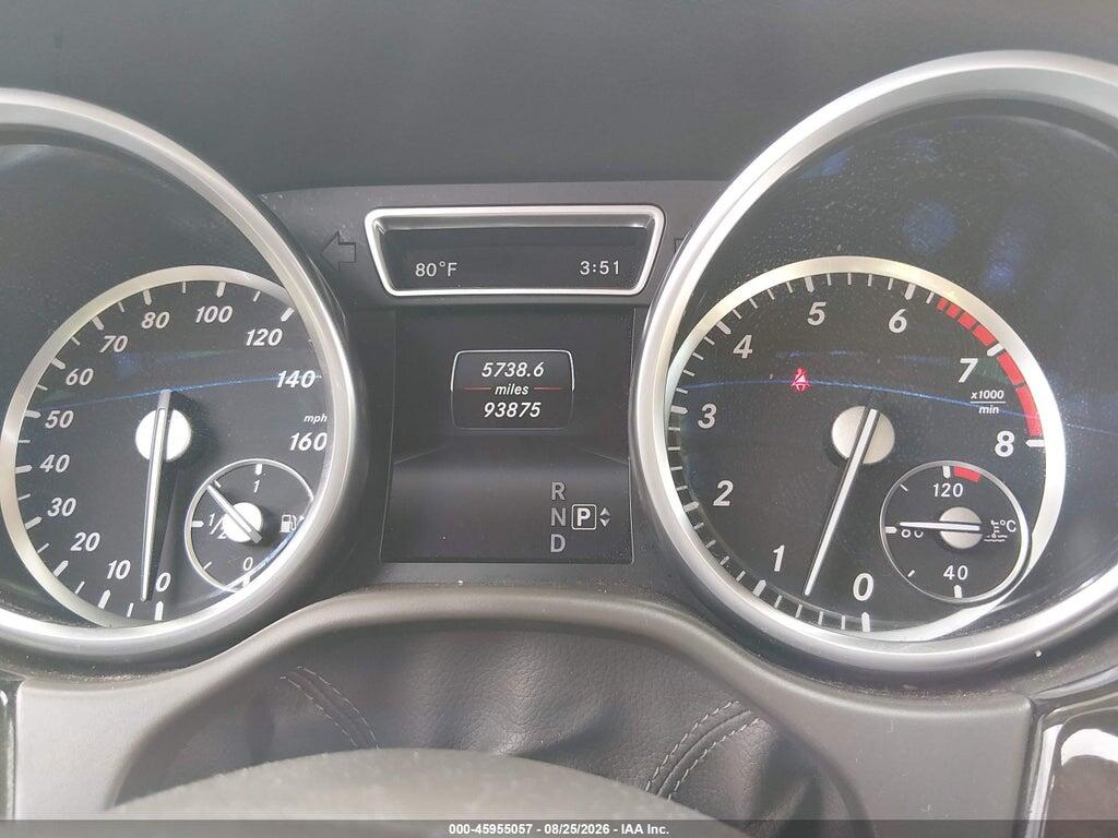 4JGDA5HBXFA466633 2015 MERCEDES-BENZ ML 350 photo no. 7