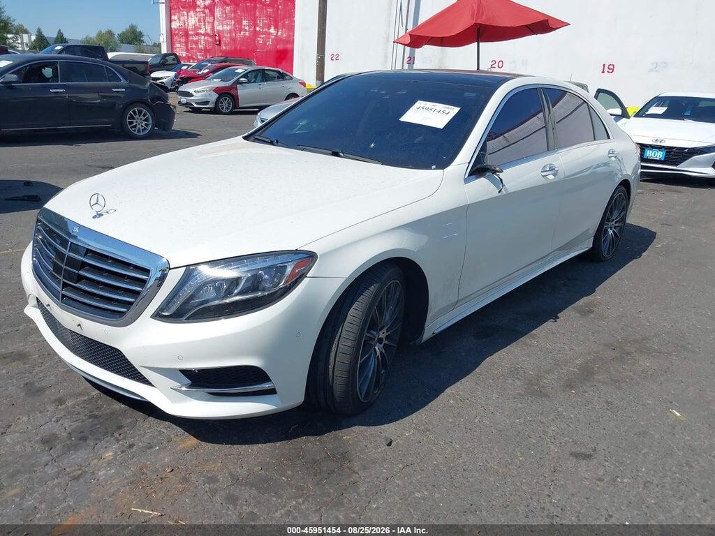 WDDUG8FB0FA120457 2015 MERCEDES-BENZ S 550 photo no. 2