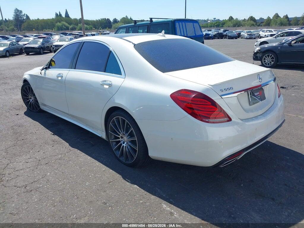 WDDUG8FB0FA120457 2015 MERCEDES-BENZ S 550 photo no. 3