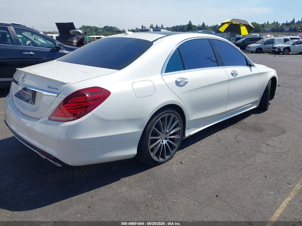 WDDUG8FB0FA120457 2015 MERCEDES-BENZ S 550 photo no. 4
