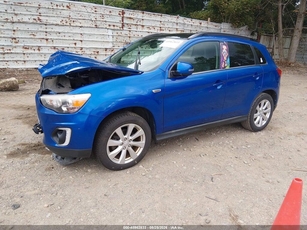 4A4AR4AW5FE026408 2015 MITSUBISHI OUTLANDER SPORT photo no. 2