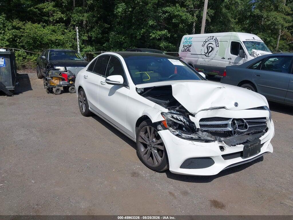2018 MERCEDES-BENZ C 300 WDDWF4JB6JR398821