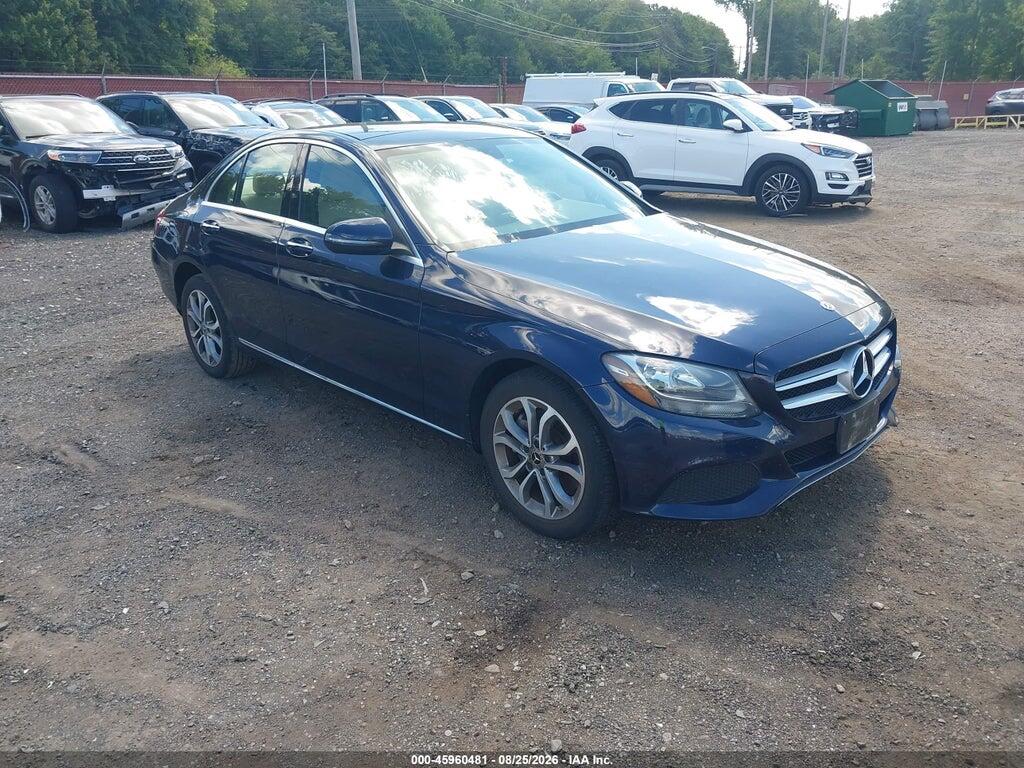 2018 MERCEDES-BENZ C 300 WDDWF4KB5JR354758