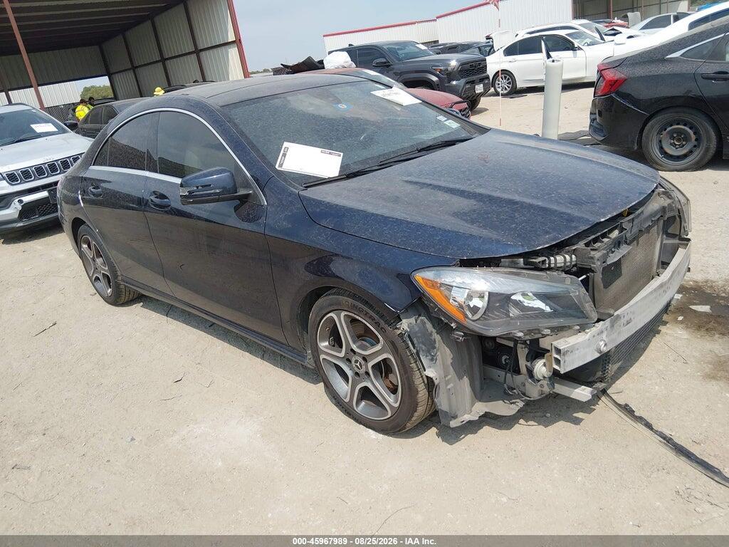 2018 MERCEDES-BENZ CLA 250 WDDSJ4EB7JN615890