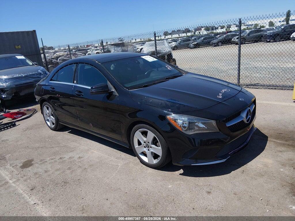 2018 MERCEDES-BENZ CLA 250 WDDSJ4EB0JN590492