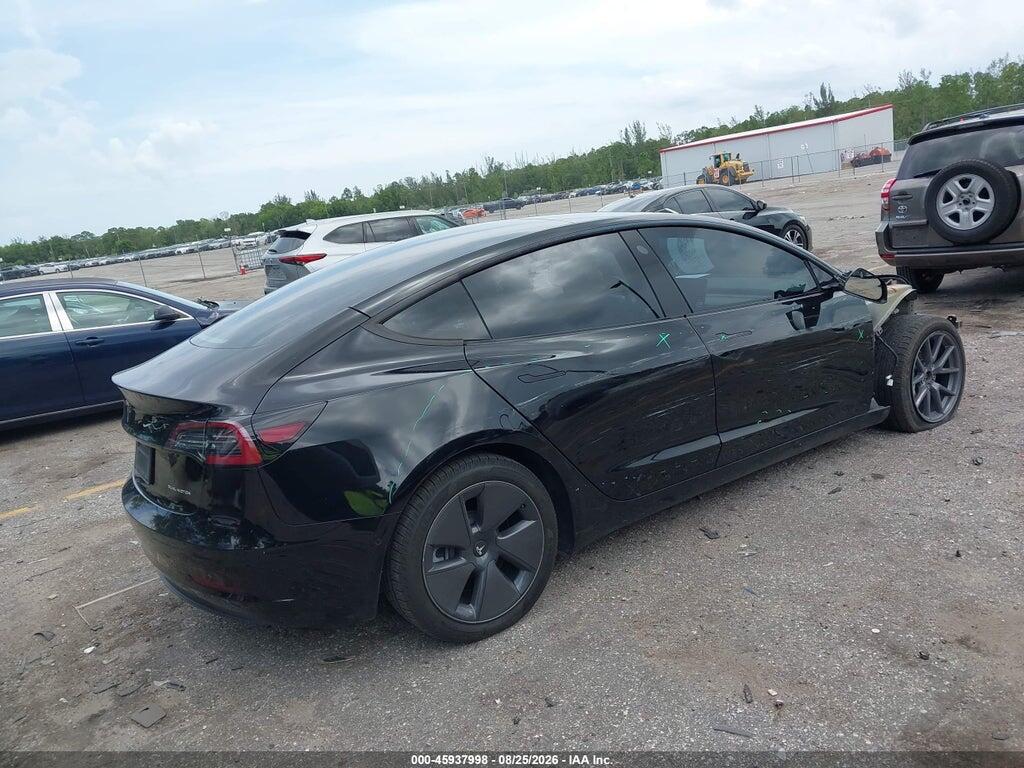 5YJ3E1EB4MF983190 2021 TESLA MODEL 3 photo no. 4