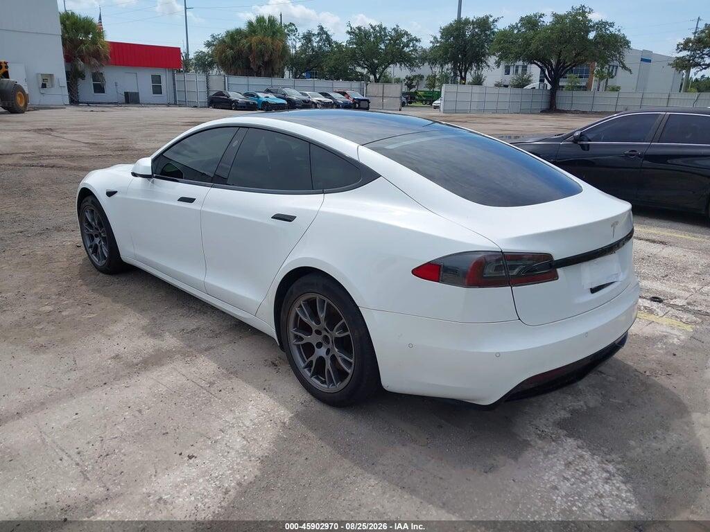 5YJSA1E59MF428141 2021 TESLA MODEL S photo no. 3