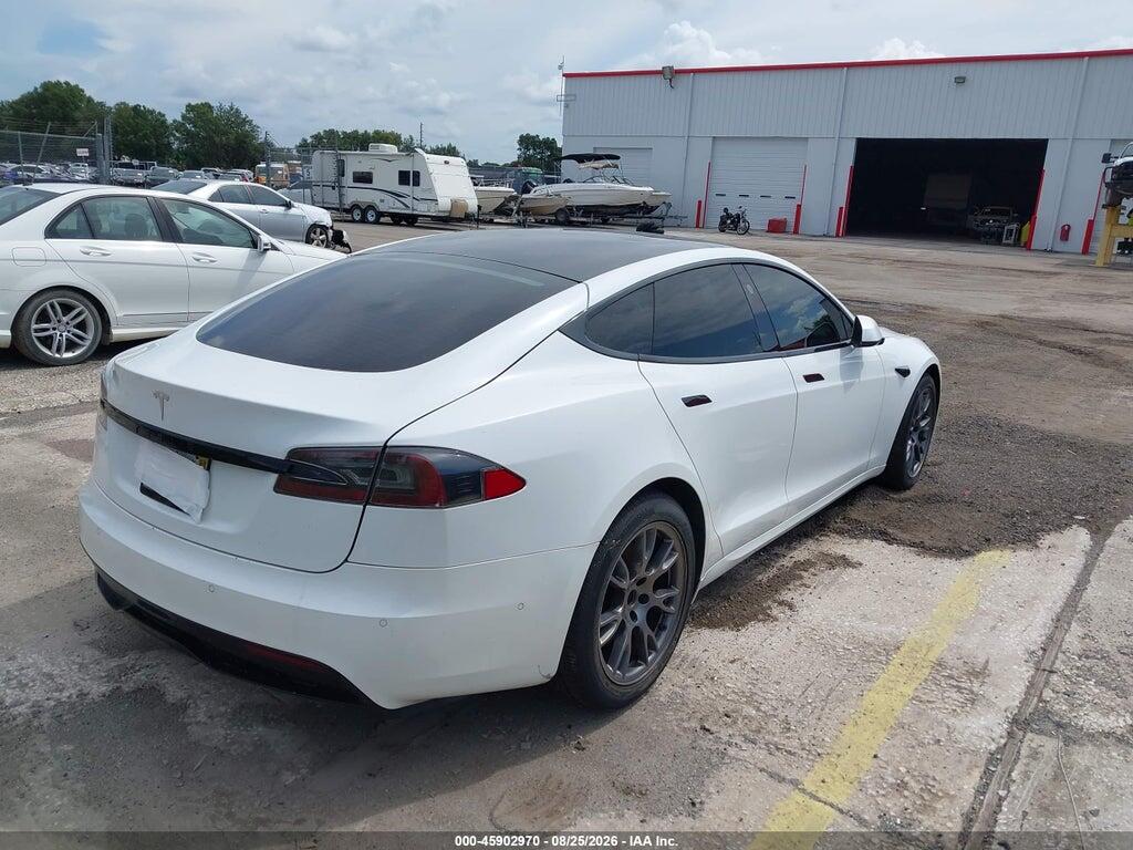 5YJSA1E59MF428141 2021 TESLA MODEL S photo no. 4
