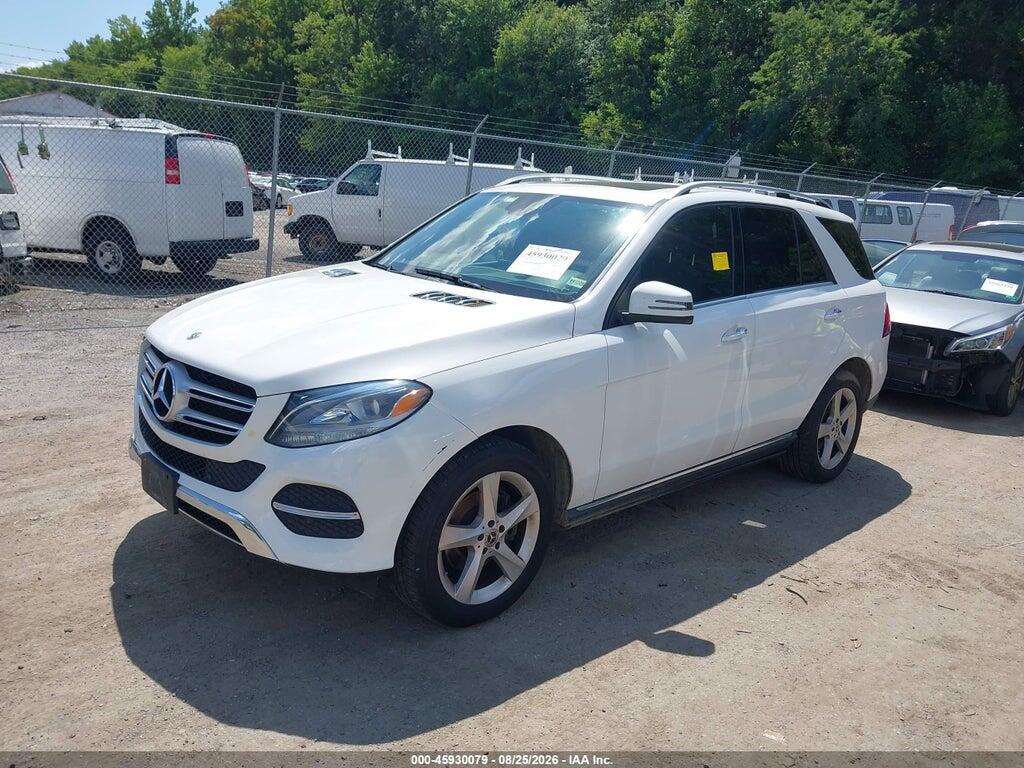 4JGDA5HB4JB197886 2018 MERCEDES-BENZ GLE 350 photo no. 2