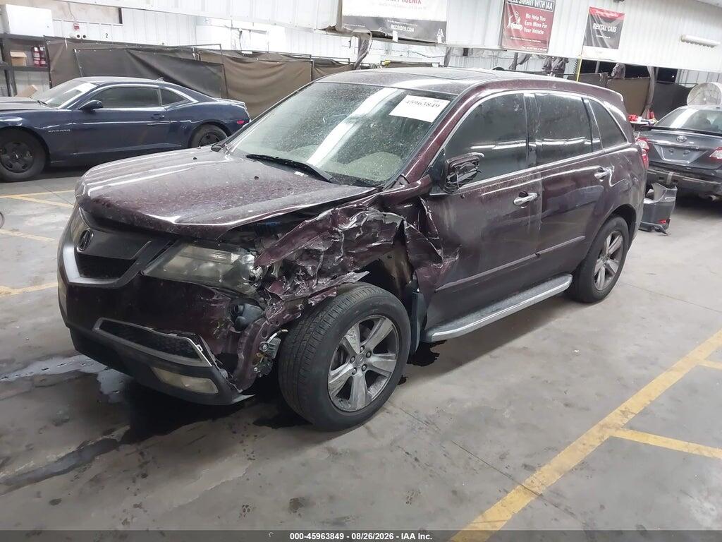 2HNYD2H67BH532253 2011 ACURA MDX photo no. 2