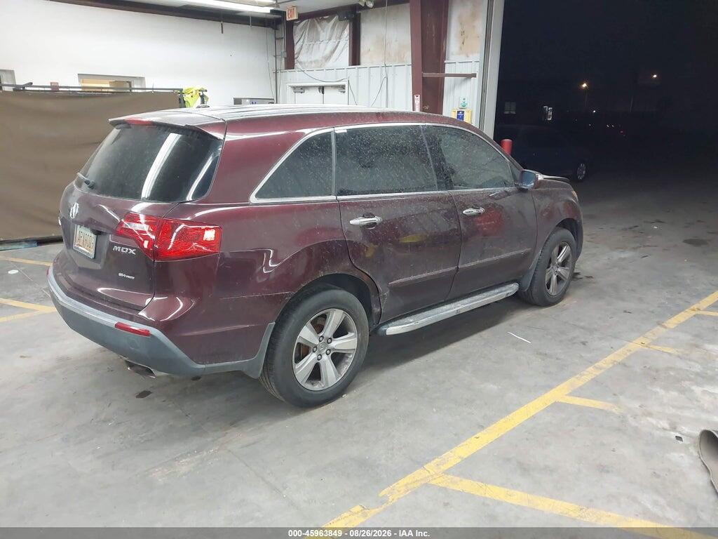 2HNYD2H67BH532253 2011 ACURA MDX photo no. 4