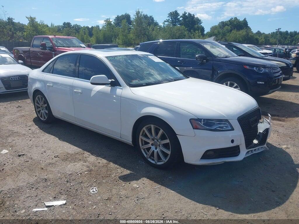 2011 AUDI A4 WAUFFAFL3BN055755