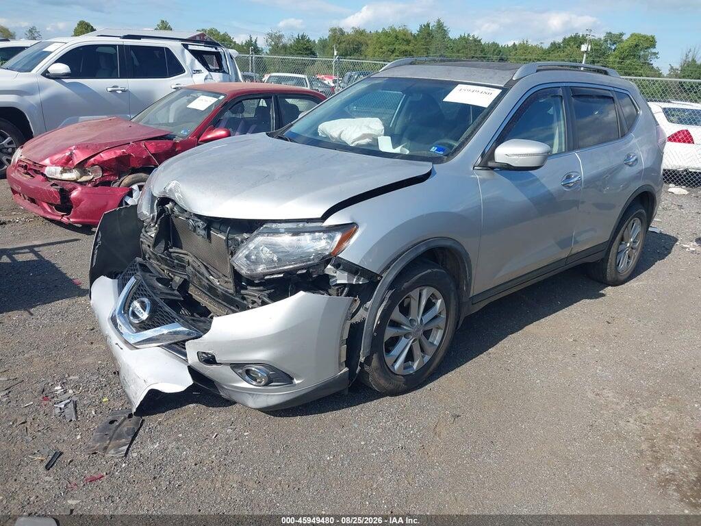 KNMAT2MV8FP505037 2015 NISSAN ROGUE photo no. 2