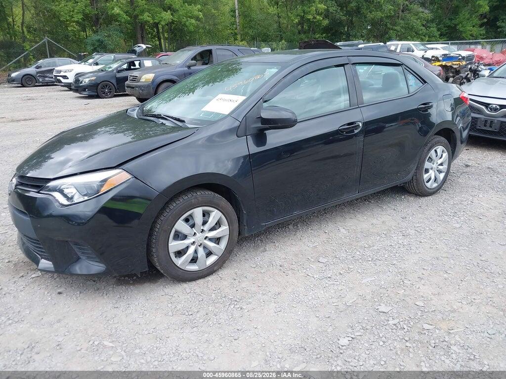 5YFBURHE6EP139855 2014 TOYOTA COROLLA photo no. 2
