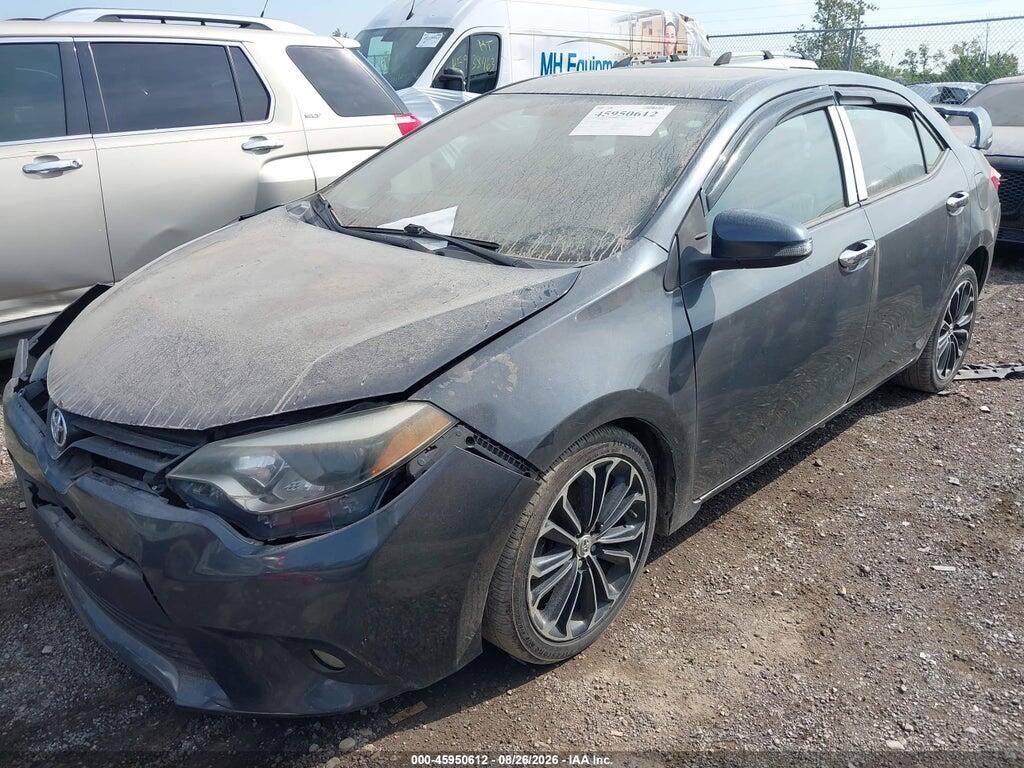2T1BURHE9EC116036 2014 TOYOTA COROLLA photo no. 2