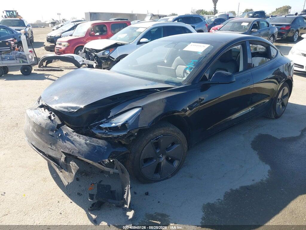5YJ3E1EA4PF456892 2023 TESLA MODEL 3 photo no. 2