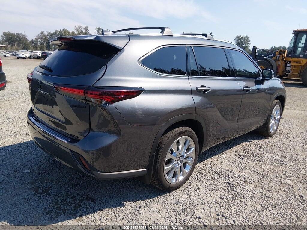 5TDXBRCH2RS626318 2024 TOYOTA HIGHLANDER HYBRID photo no. 4