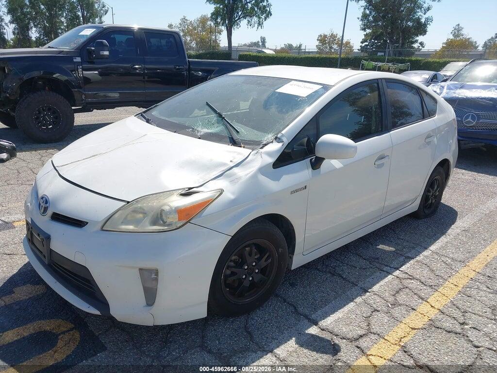 JTDKN3DU7E1815287 2014 TOYOTA PRIUS photo no. 2