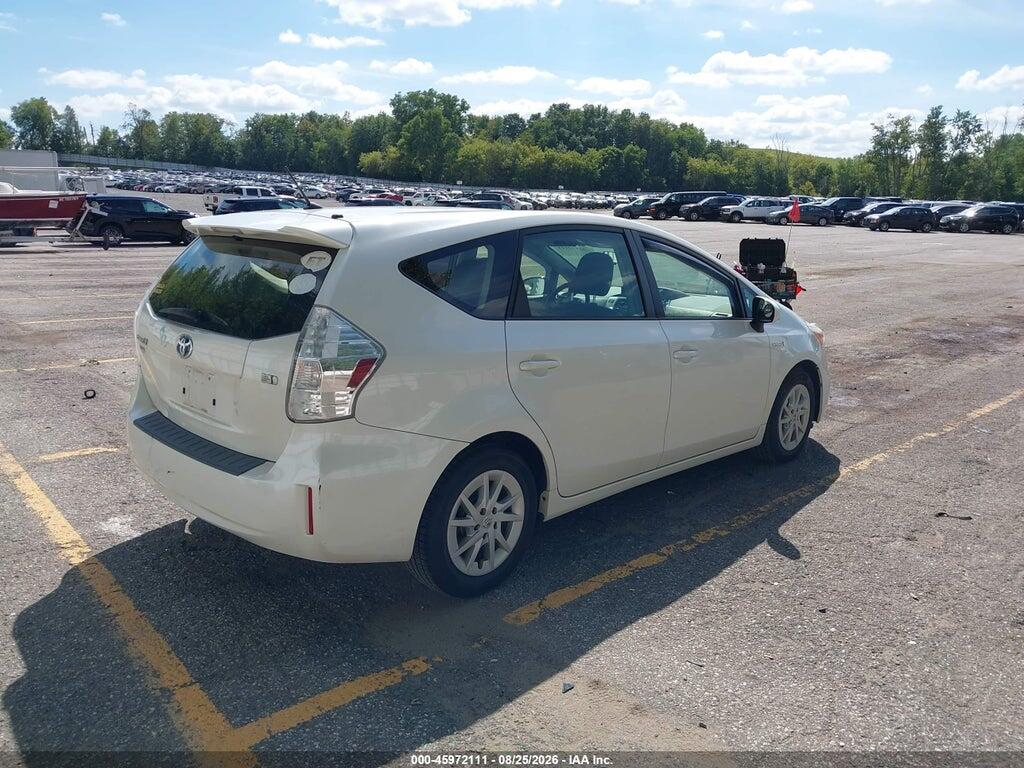 JTDZN3EU7E3363973 2014 TOYOTA PRIUS V photo no. 4