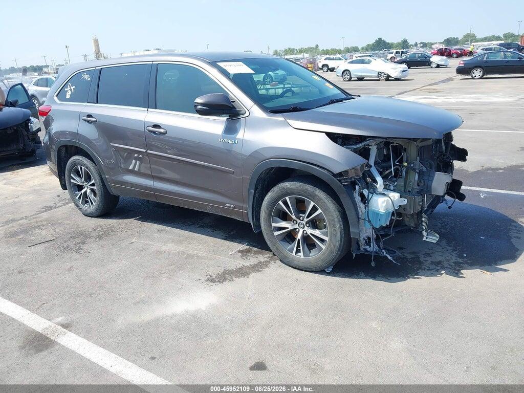 2017 TOYOTA HIGHLANDER HYBRID 5TDBGRFH3HS026428