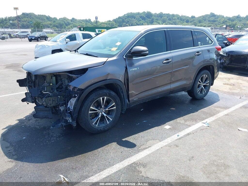 5TDBGRFH3HS026428 2017 TOYOTA HIGHLANDER HYBRID photo no. 2