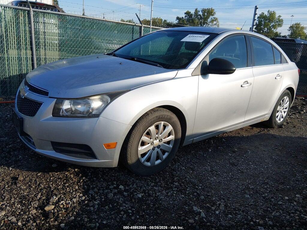 1G1PC5SH9B7245386 2011 CHEVROLET CRUZE photo no. 2