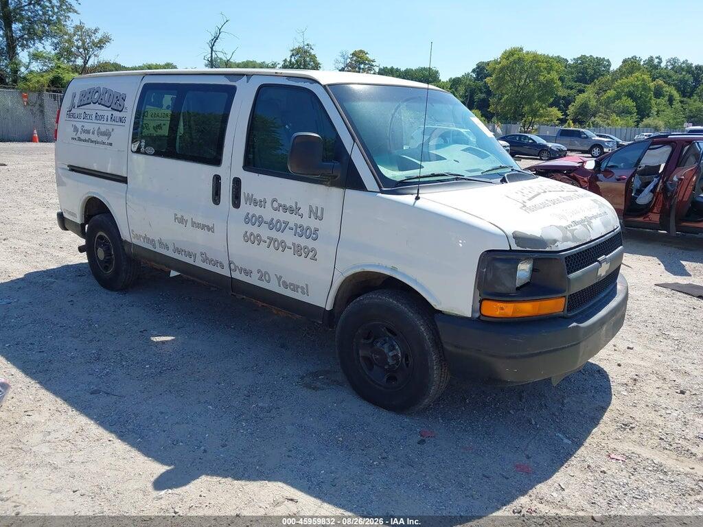 2011 CHEVROLET EXPRESS 2500 1GCWGFCA4B1100614