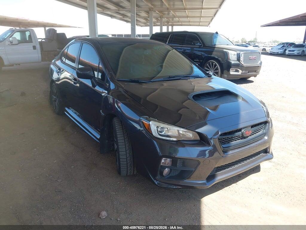 2016 SUBARU WRX JF1VA1J65G9809145