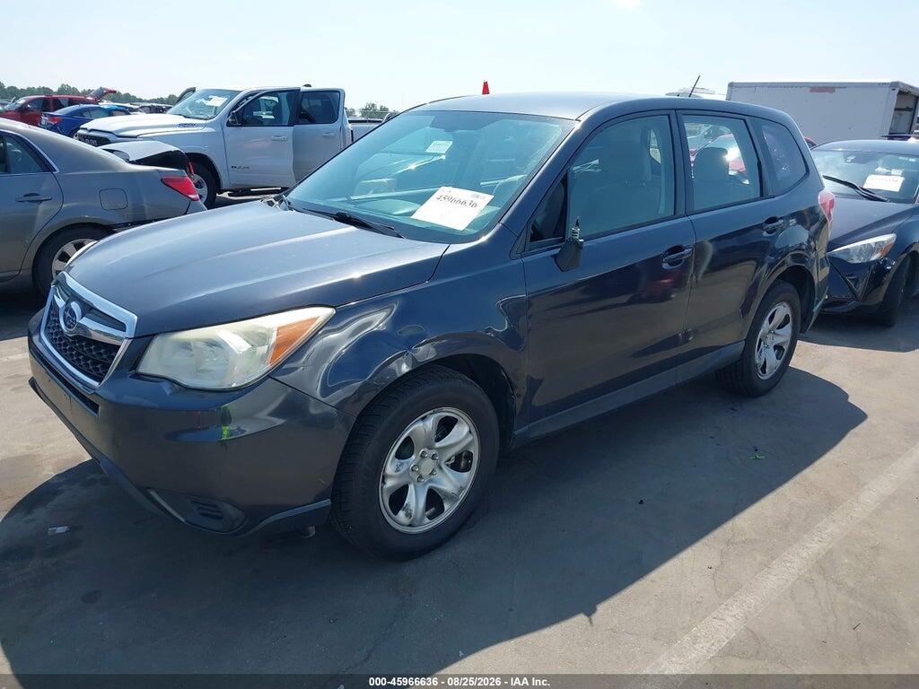 JF2SJAAC9FG469075 2015 SUBARU FORESTER photo no. 2
