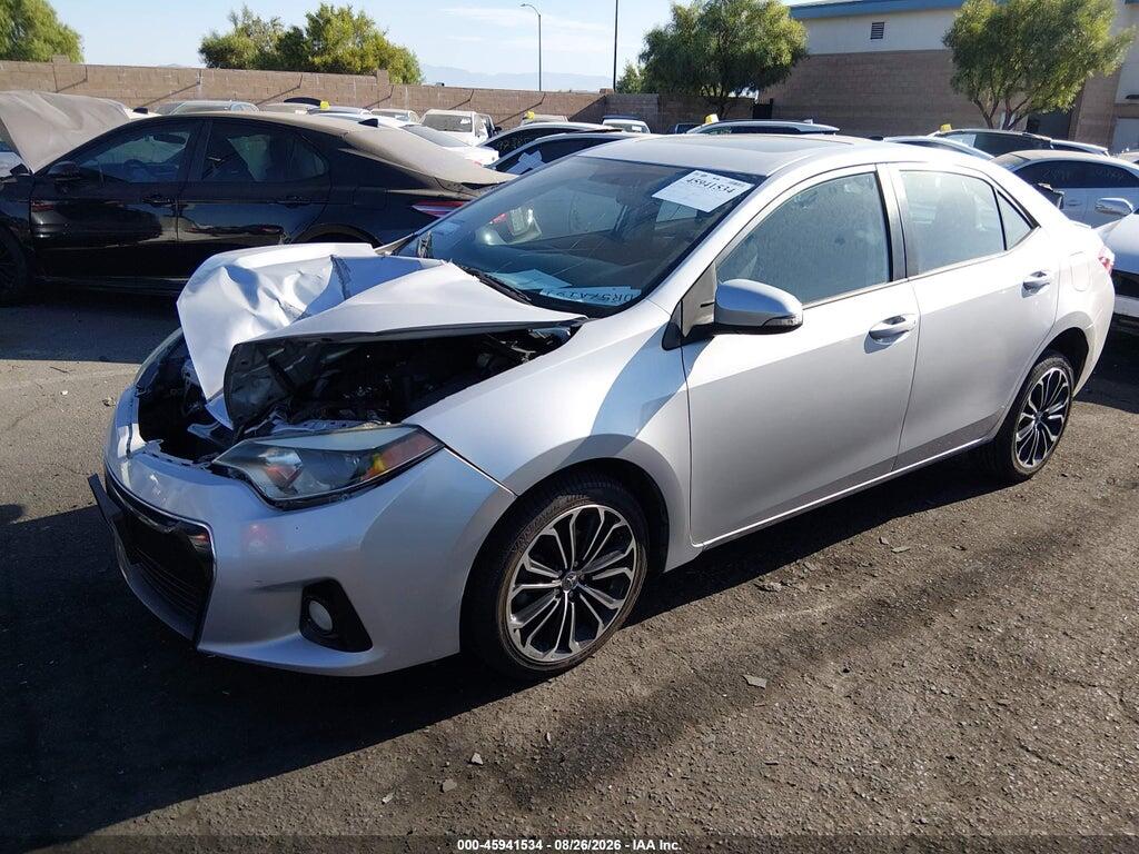 5YFBURHE3GP481427 2016 TOYOTA COROLLA photo no. 2