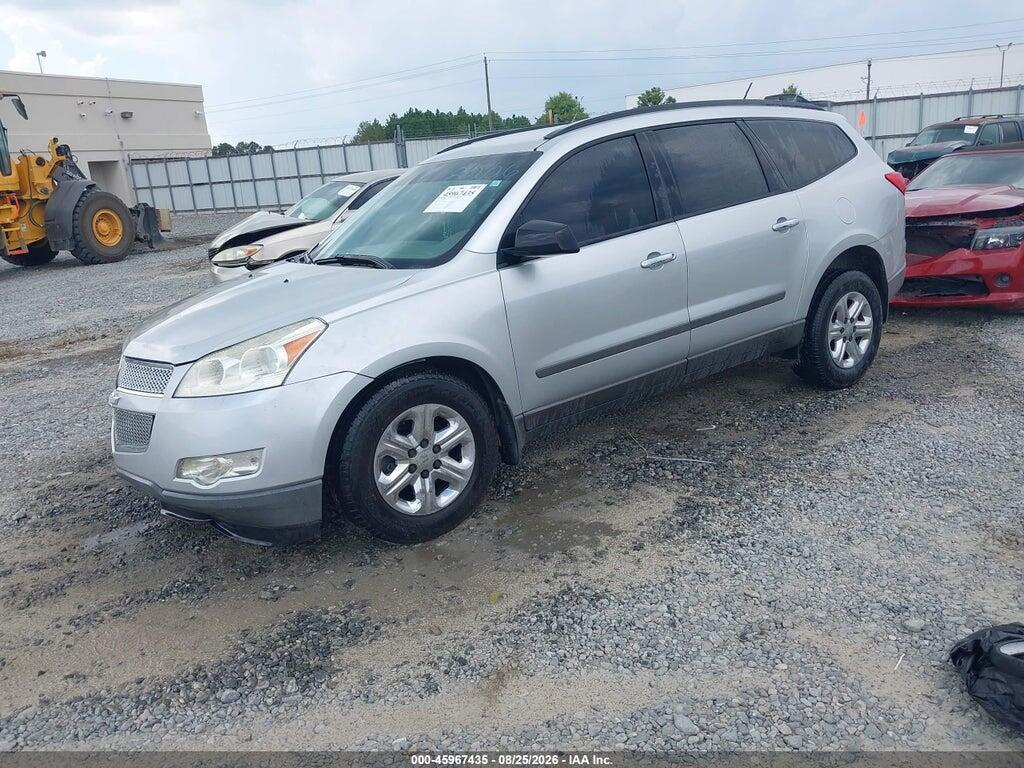 1GNKRFEDXBJ411973 2011 CHEVROLET TRAVERSE photo no. 2