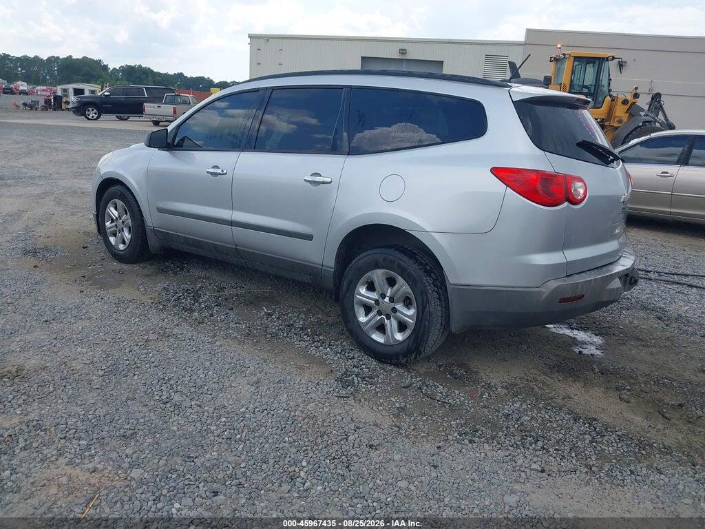 1GNKRFEDXBJ411973 2011 CHEVROLET TRAVERSE photo no. 3