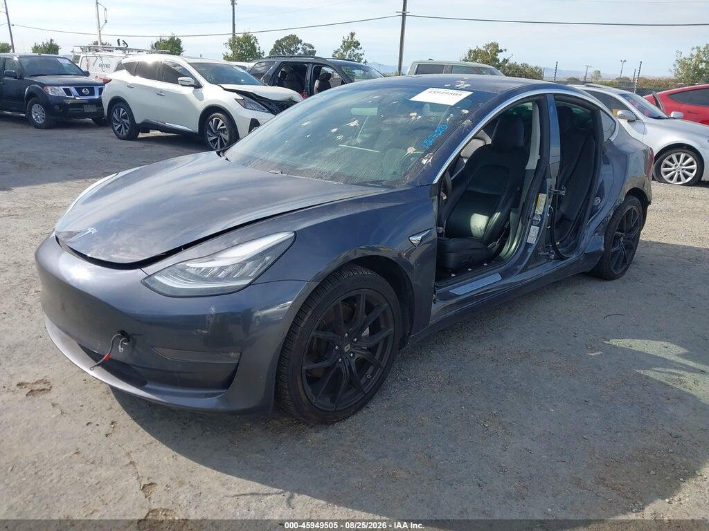 5YJ3E1EB0KF440433 2019 TESLA MODEL 3 photo no. 2