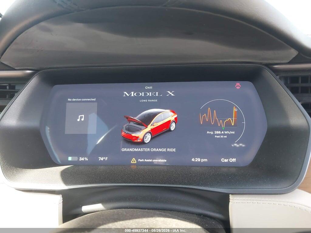 5YJXCAE27KF213800 2019 TESLA MODEL X photo no. 7