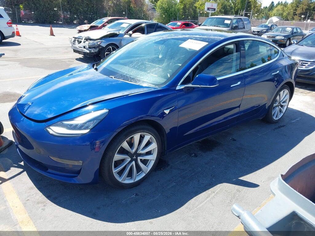 5YJ3E1EB8KF197504 2019 TESLA MODEL 3 photo no. 2