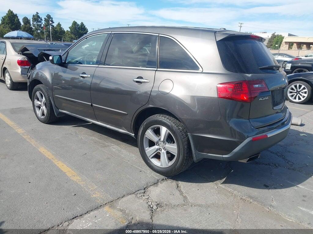 2HNYD2H35CH530072 2012 ACURA MDX photo no. 3