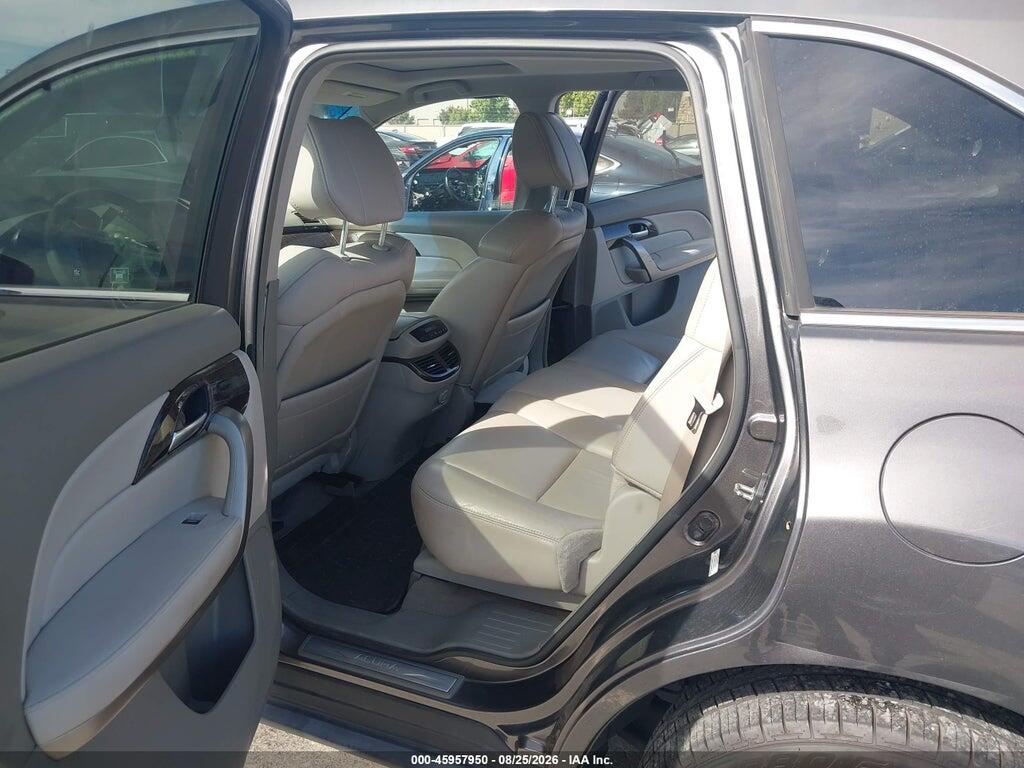 2HNYD2H35CH530072 2012 ACURA MDX photo no. 8