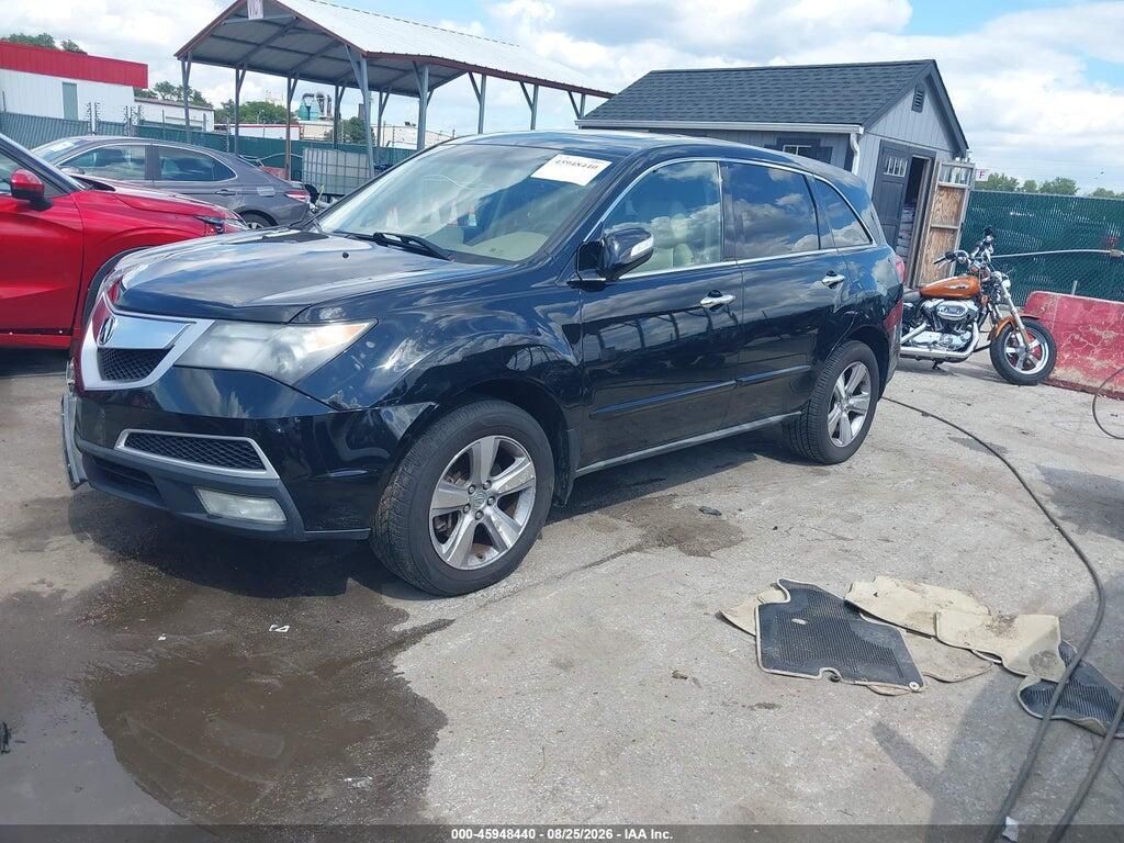 2HNYD2H3XCH528611 2012 ACURA MDX photo no. 2