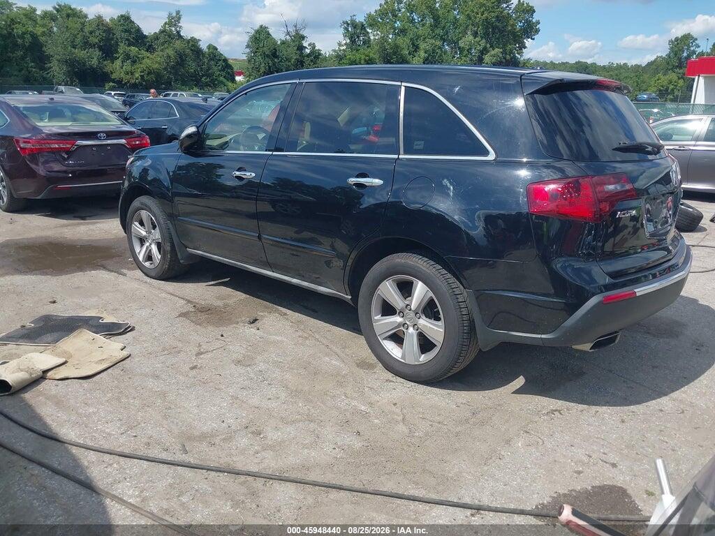 2HNYD2H3XCH528611 2012 ACURA MDX photo no. 3