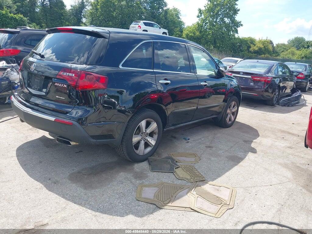 2HNYD2H3XCH528611 2012 ACURA MDX photo no. 4