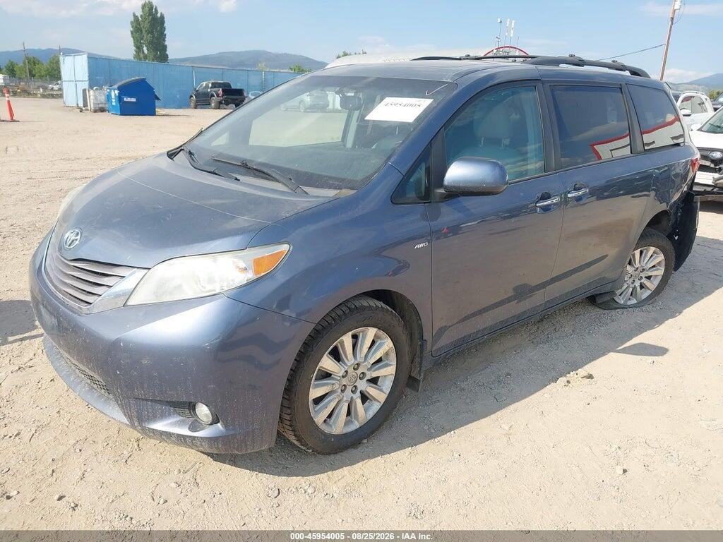 5TDDK3DC0GS139585 2016 TOYOTA SIENNA photo no. 2