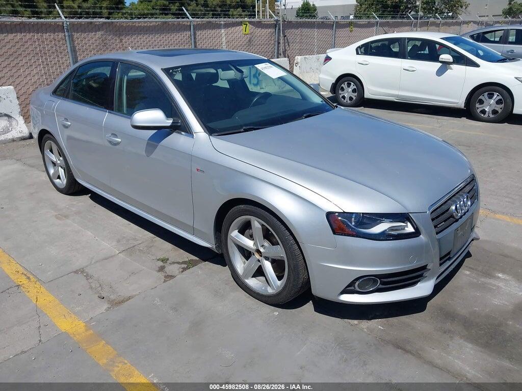 2012 AUDI A4 WAUFFAFL1CA005526