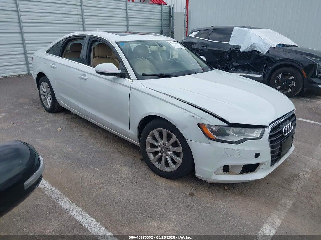 2012 AUDI A6 WAUCFAFC4CN082063