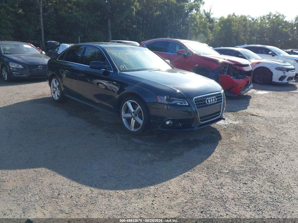 2012 AUDI A4 WAUKFBFL1CA088878