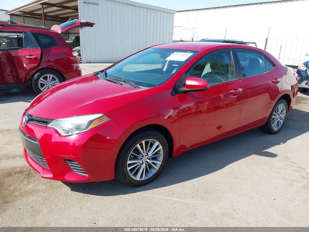 5YFBURHE9FP295437 2015 TOYOTA COROLLA photo no. 2
