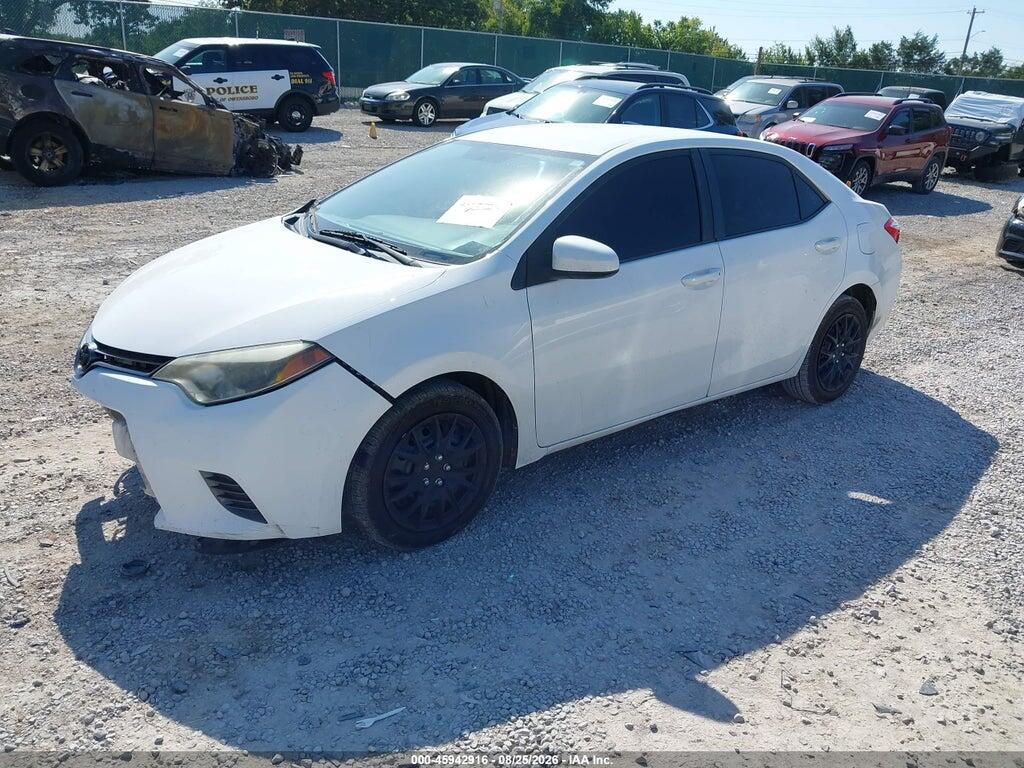 2T1BURHE4FC356144 2015 TOYOTA COROLLA photo no. 2