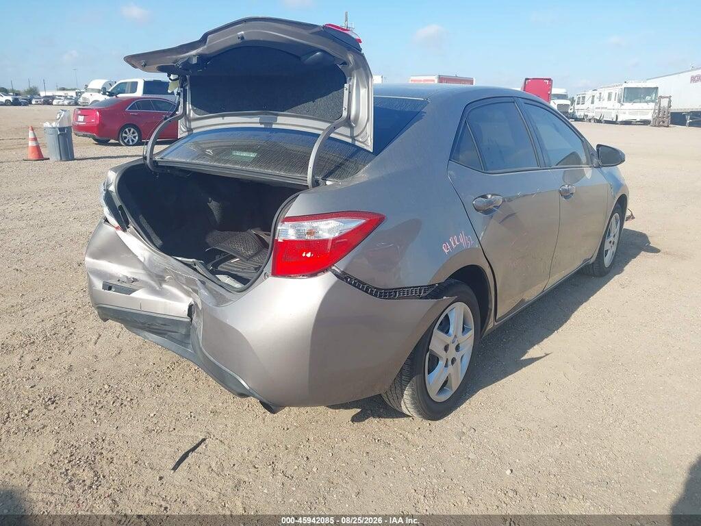 2T1BURHE6FC370272 2015 TOYOTA COROLLA photo no. 4