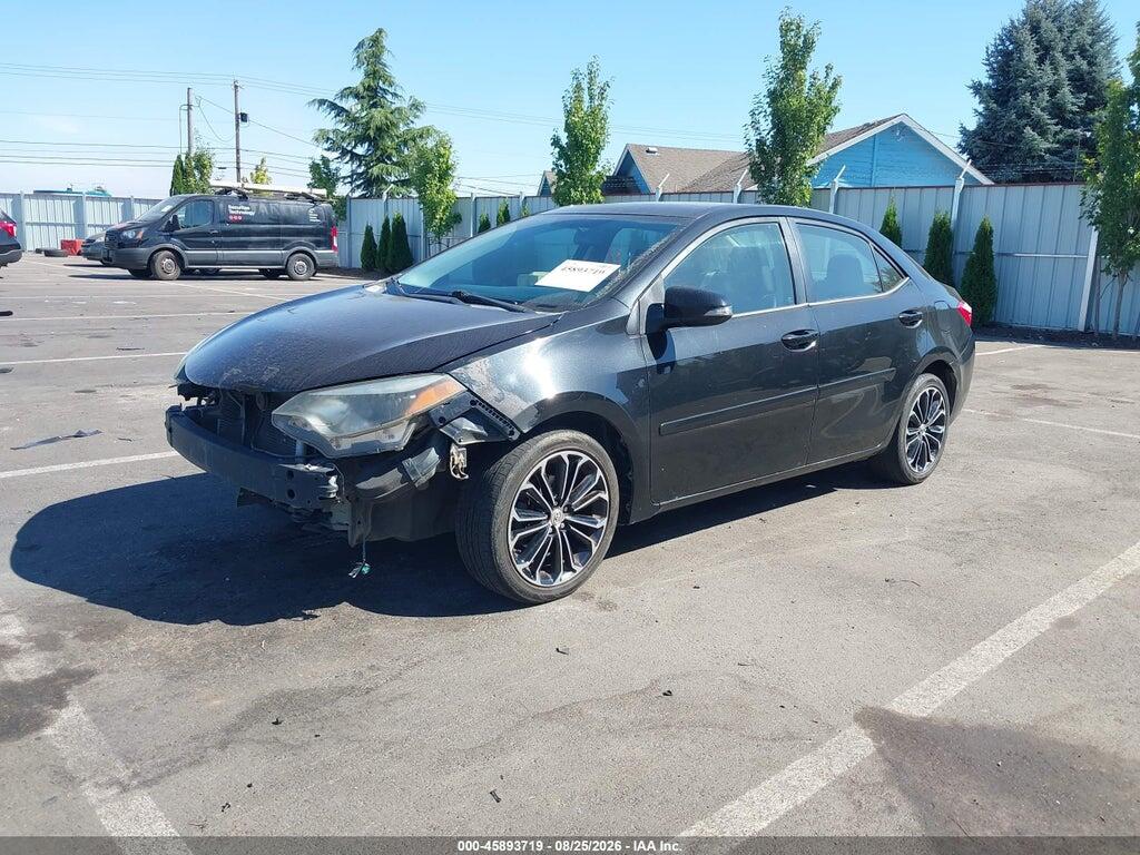 5YFBURHE4FP264385 2015 TOYOTA COROLLA photo no. 2